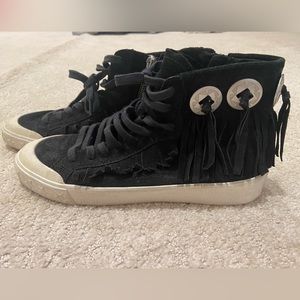 FESTIVAL SEASON IS HERE!!!  Ash Fringe Sneaker Hightops size 40/10